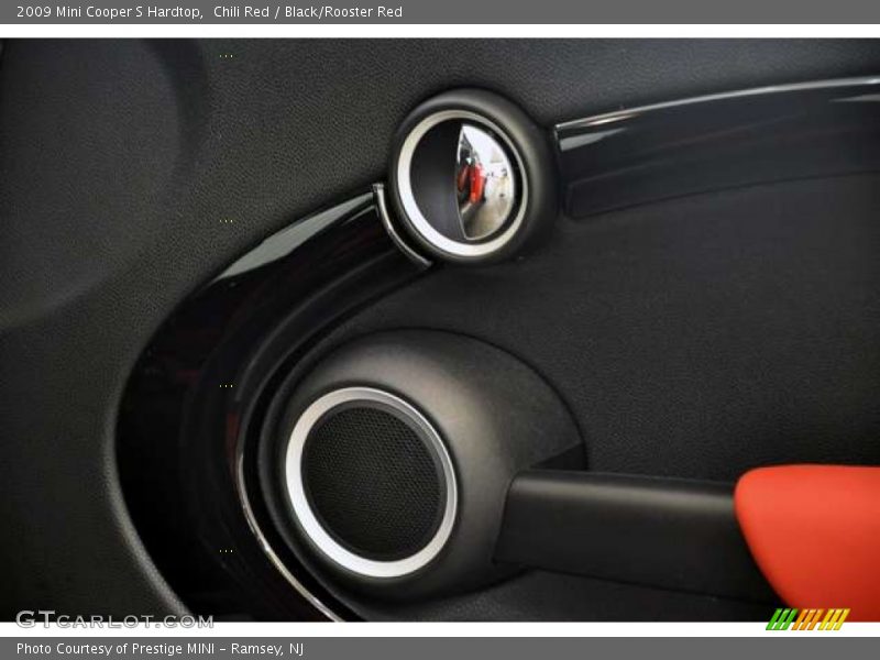 Chili Red / Black/Rooster Red 2009 Mini Cooper S Hardtop