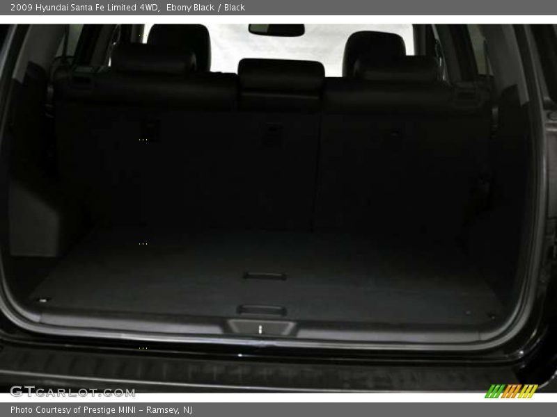 Ebony Black / Black 2009 Hyundai Santa Fe Limited 4WD