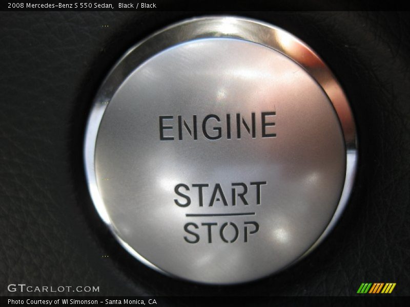 Black / Black 2008 Mercedes-Benz S 550 Sedan