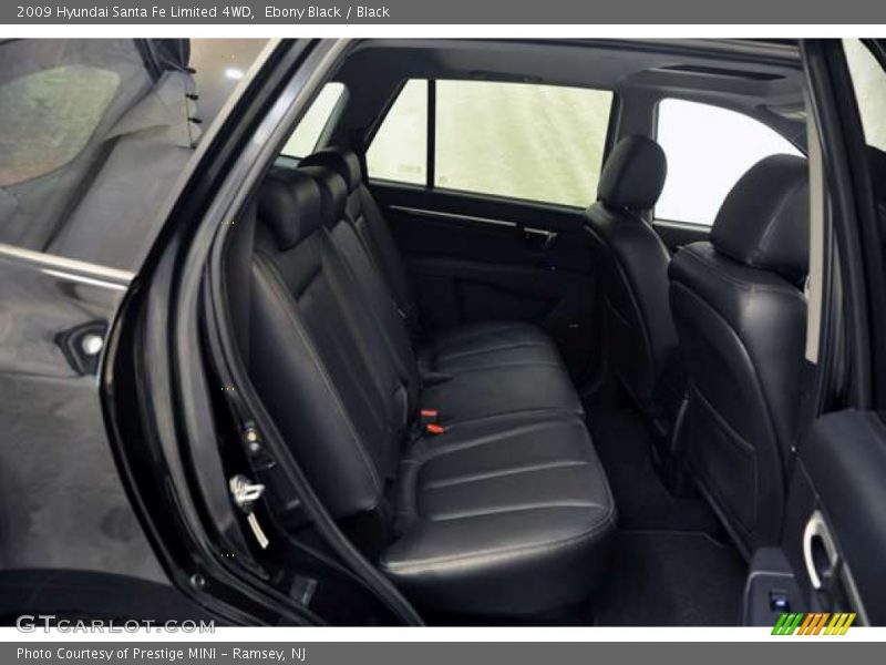 Ebony Black / Black 2009 Hyundai Santa Fe Limited 4WD