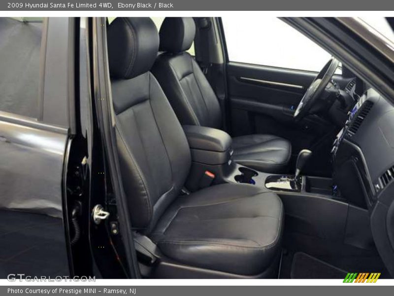 Ebony Black / Black 2009 Hyundai Santa Fe Limited 4WD