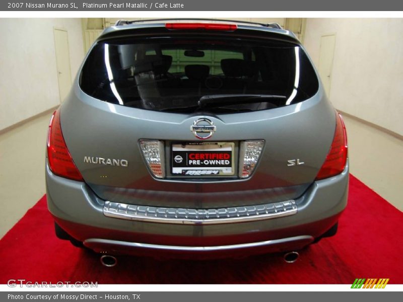 Platinum Pearl Matallic / Cafe Latte 2007 Nissan Murano SL