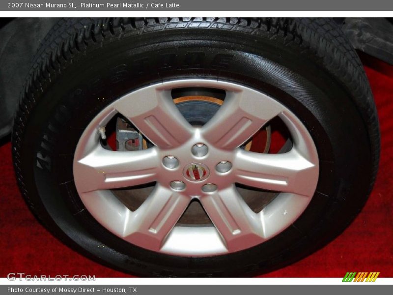 Platinum Pearl Matallic / Cafe Latte 2007 Nissan Murano SL