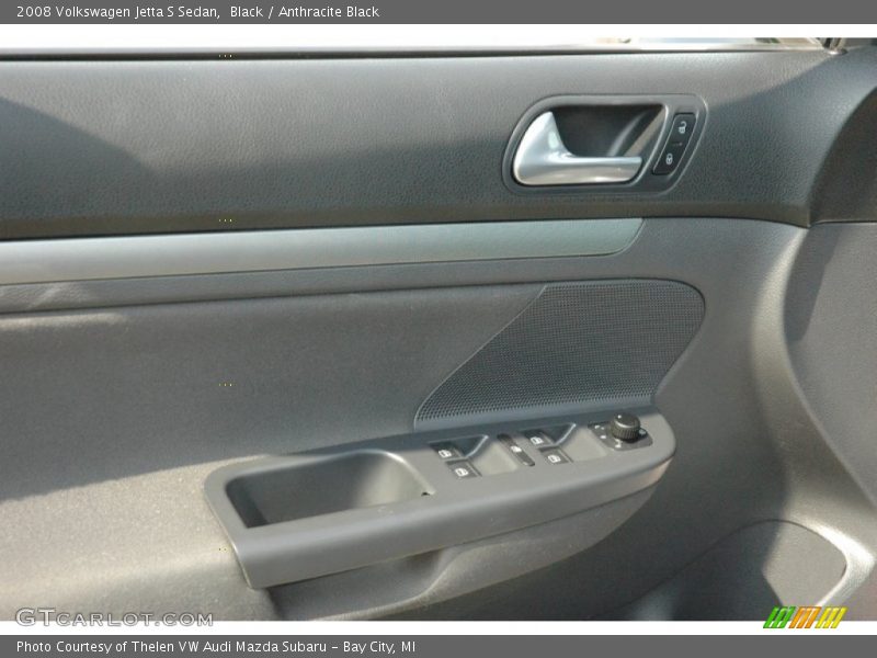 Black / Anthracite Black 2008 Volkswagen Jetta S Sedan