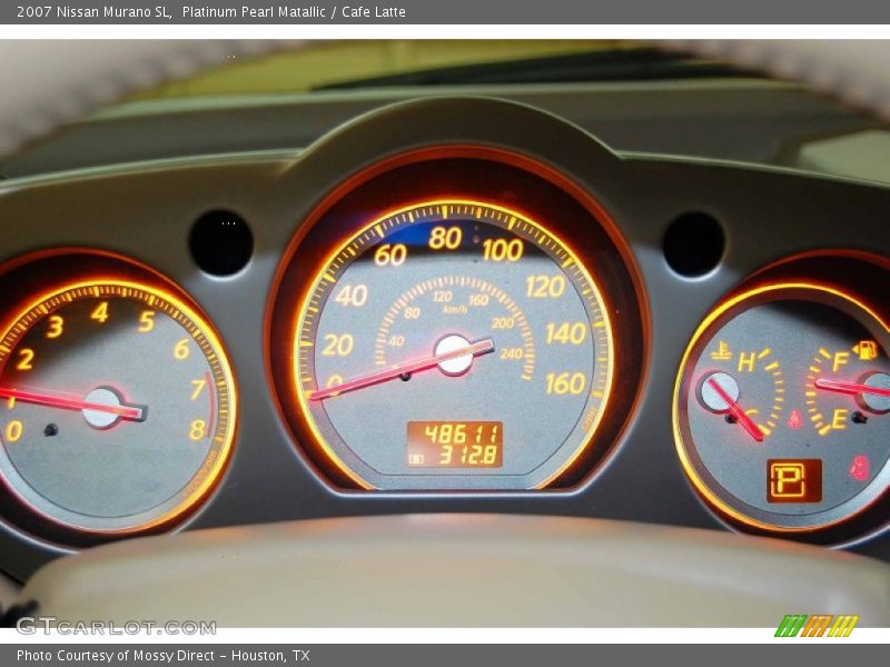 Platinum Pearl Matallic / Cafe Latte 2007 Nissan Murano SL