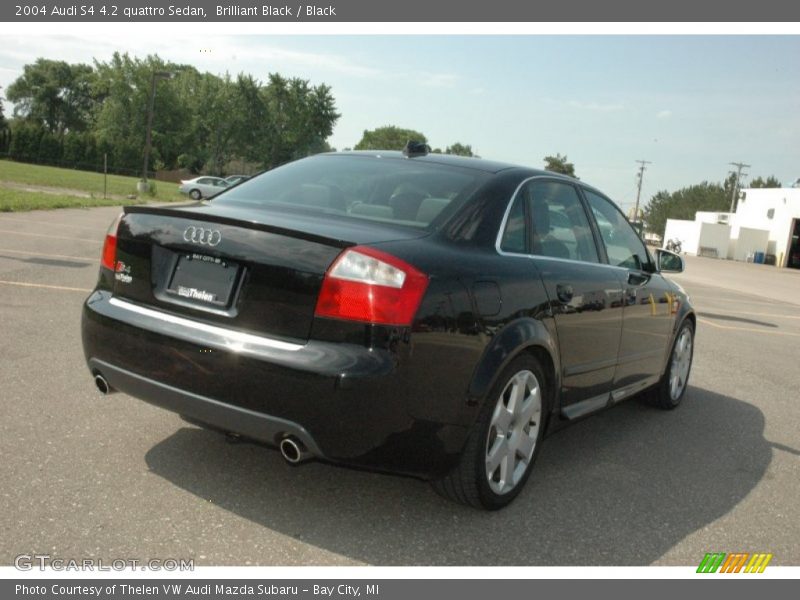 Brilliant Black / Black 2004 Audi S4 4.2 quattro Sedan