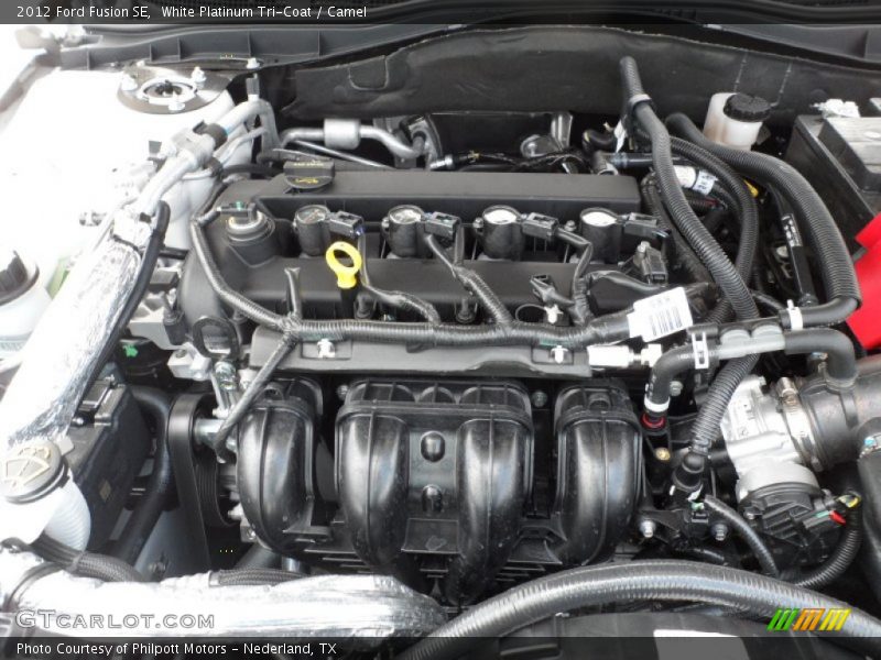  2012 Fusion SE Engine - 2.5 Liter DOHC 16-Valve VVT Duratec 4 Cylinder