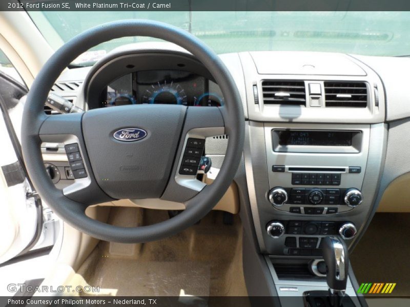 Dashboard of 2012 Fusion SE