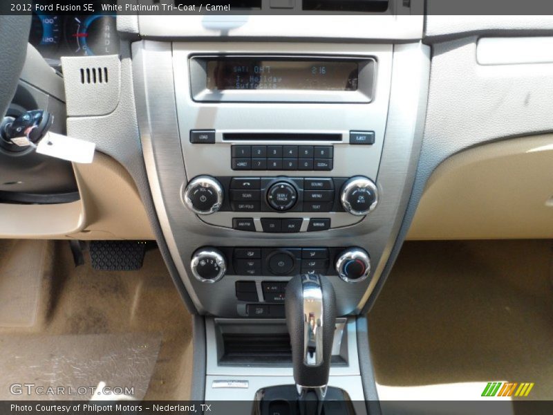 Controls of 2012 Fusion SE