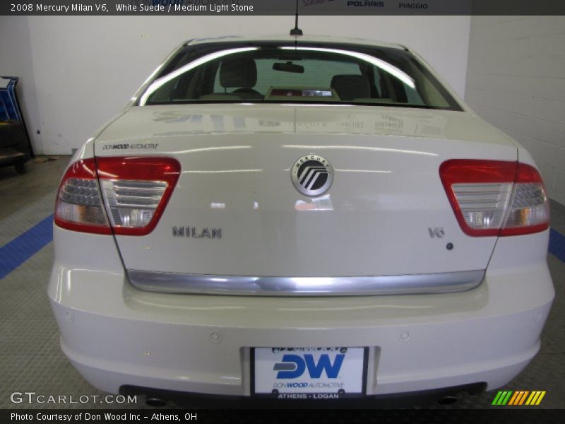White Suede / Medium Light Stone 2008 Mercury Milan V6