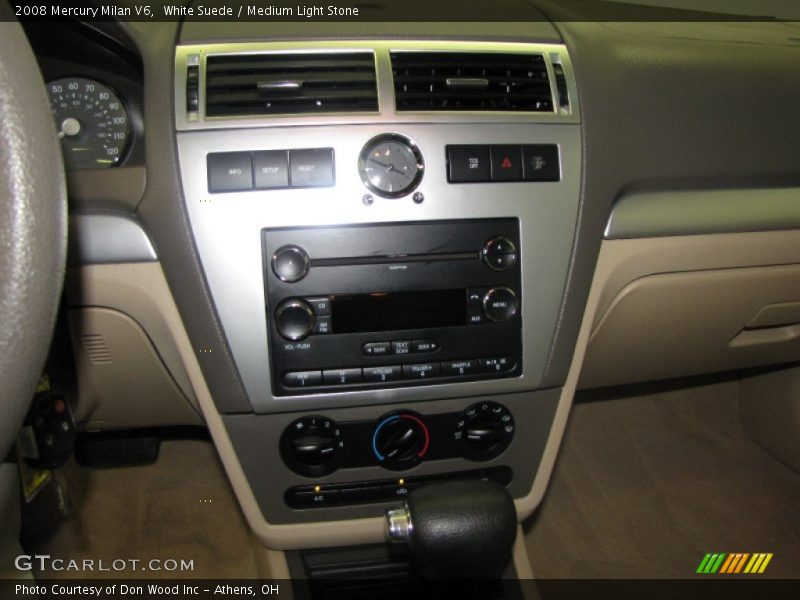 White Suede / Medium Light Stone 2008 Mercury Milan V6
