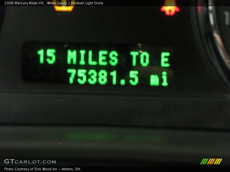 White Suede / Medium Light Stone 2008 Mercury Milan V6