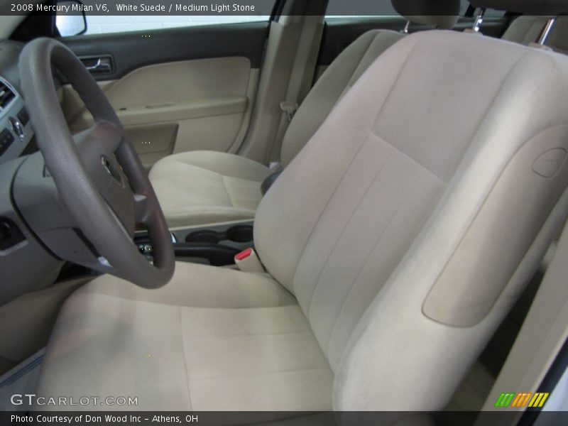 White Suede / Medium Light Stone 2008 Mercury Milan V6
