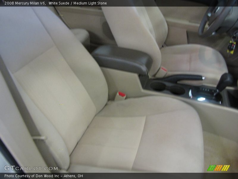 White Suede / Medium Light Stone 2008 Mercury Milan V6