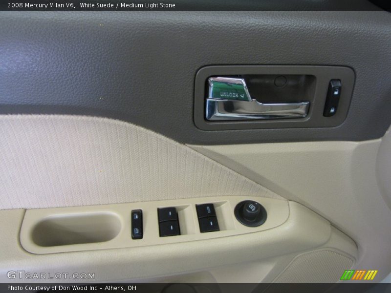 White Suede / Medium Light Stone 2008 Mercury Milan V6