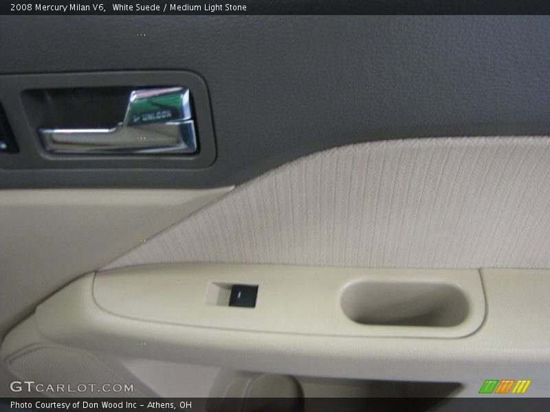 White Suede / Medium Light Stone 2008 Mercury Milan V6