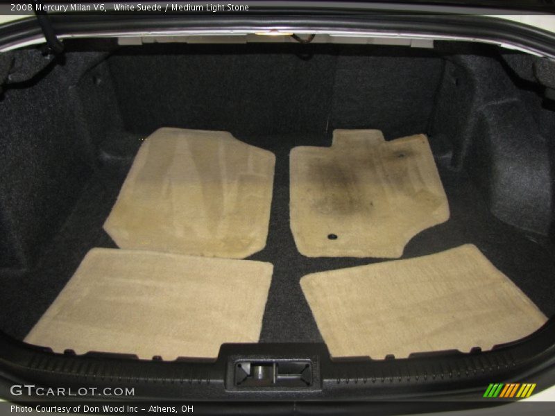 White Suede / Medium Light Stone 2008 Mercury Milan V6