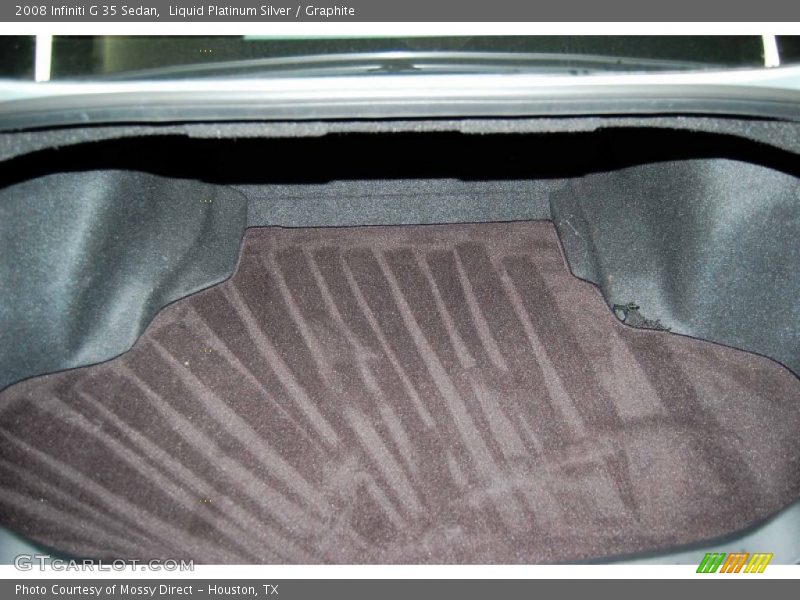 Liquid Platinum Silver / Graphite 2008 Infiniti G 35 Sedan