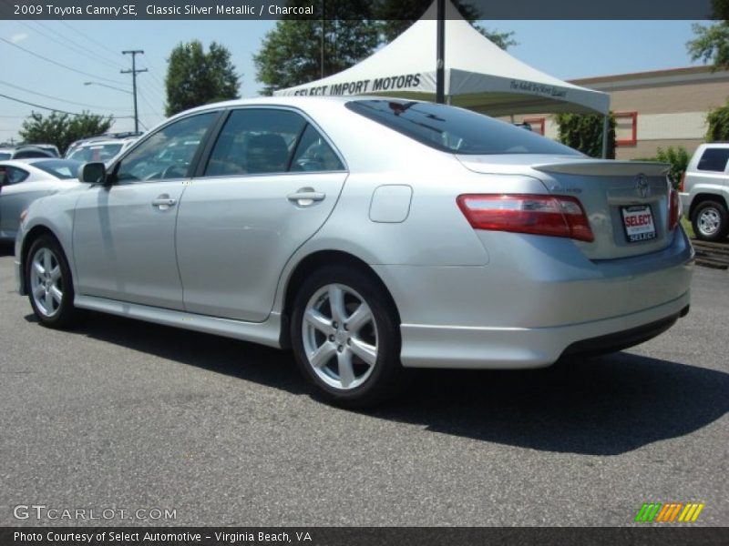 Classic Silver Metallic / Charcoal 2009 Toyota Camry SE