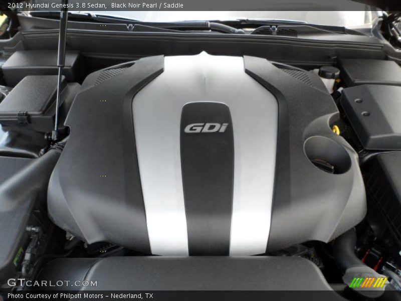  2012 Genesis 3.8 Sedan Engine - 3.8 Liter GDI DOHC 24-Valve D-CVVT V6