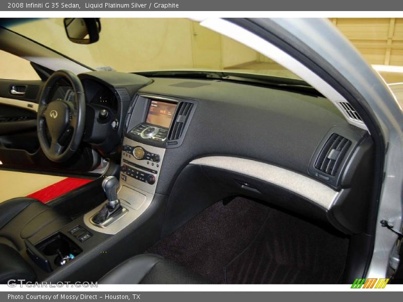 Liquid Platinum Silver / Graphite 2008 Infiniti G 35 Sedan