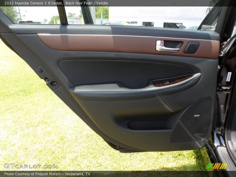 Door Panel of 2012 Genesis 3.8 Sedan