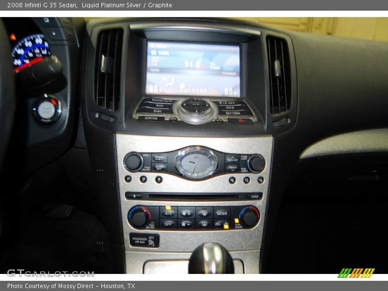 Liquid Platinum Silver / Graphite 2008 Infiniti G 35 Sedan