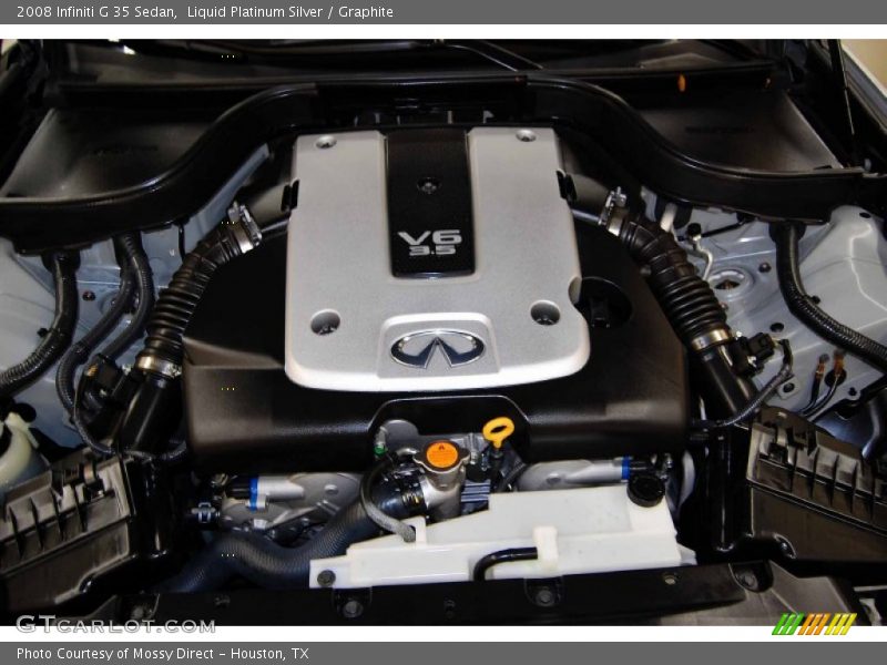 Liquid Platinum Silver / Graphite 2008 Infiniti G 35 Sedan