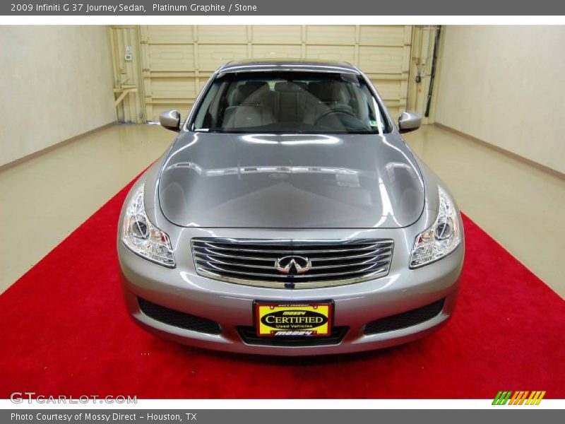 Platinum Graphite / Stone 2009 Infiniti G 37 Journey Sedan