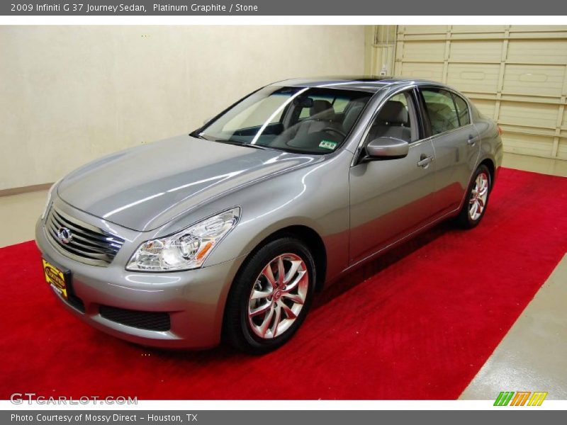Platinum Graphite / Stone 2009 Infiniti G 37 Journey Sedan