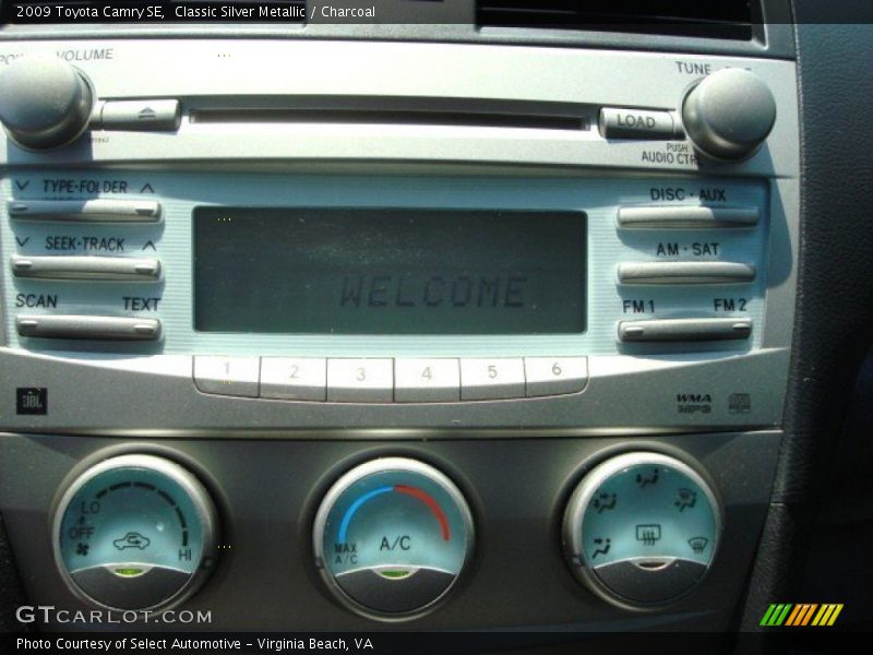 Classic Silver Metallic / Charcoal 2009 Toyota Camry SE