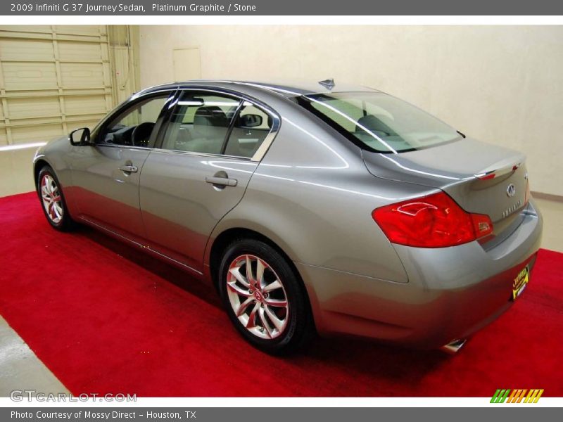 Platinum Graphite / Stone 2009 Infiniti G 37 Journey Sedan