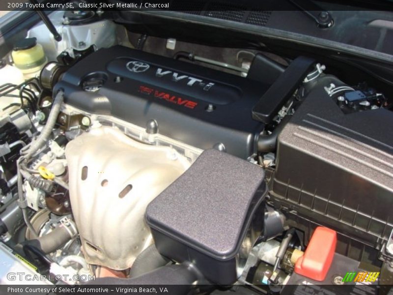 Classic Silver Metallic / Charcoal 2009 Toyota Camry SE