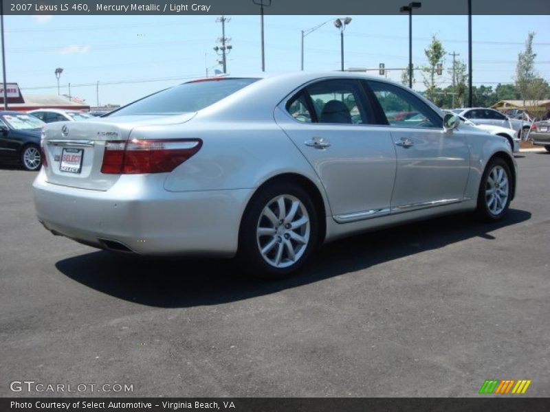 Mercury Metallic / Light Gray 2007 Lexus LS 460