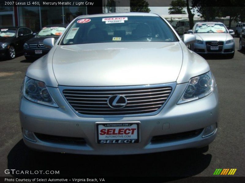 Mercury Metallic / Light Gray 2007 Lexus LS 460