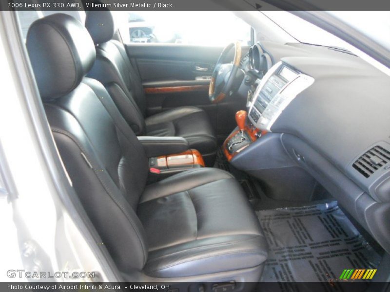 Millenium Silver Metallic / Black 2006 Lexus RX 330 AWD