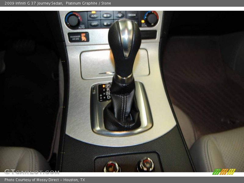 Platinum Graphite / Stone 2009 Infiniti G 37 Journey Sedan