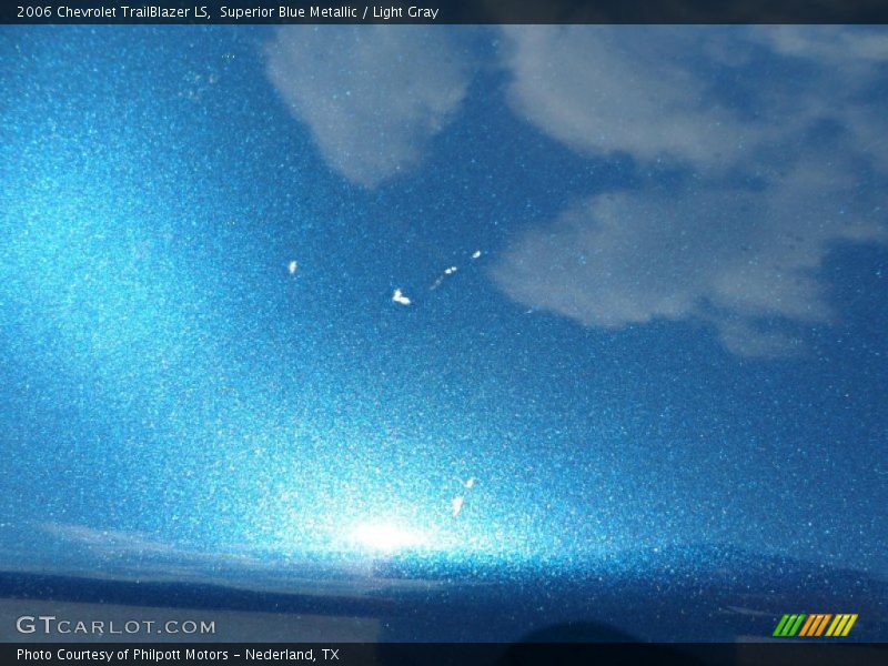 Superior Blue Metallic / Light Gray 2006 Chevrolet TrailBlazer LS