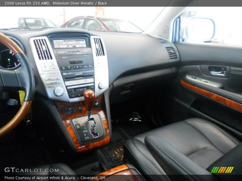 Millenium Silver Metallic / Black 2006 Lexus RX 330 AWD