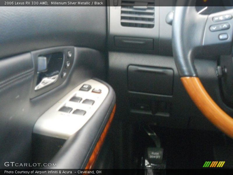 Millenium Silver Metallic / Black 2006 Lexus RX 330 AWD