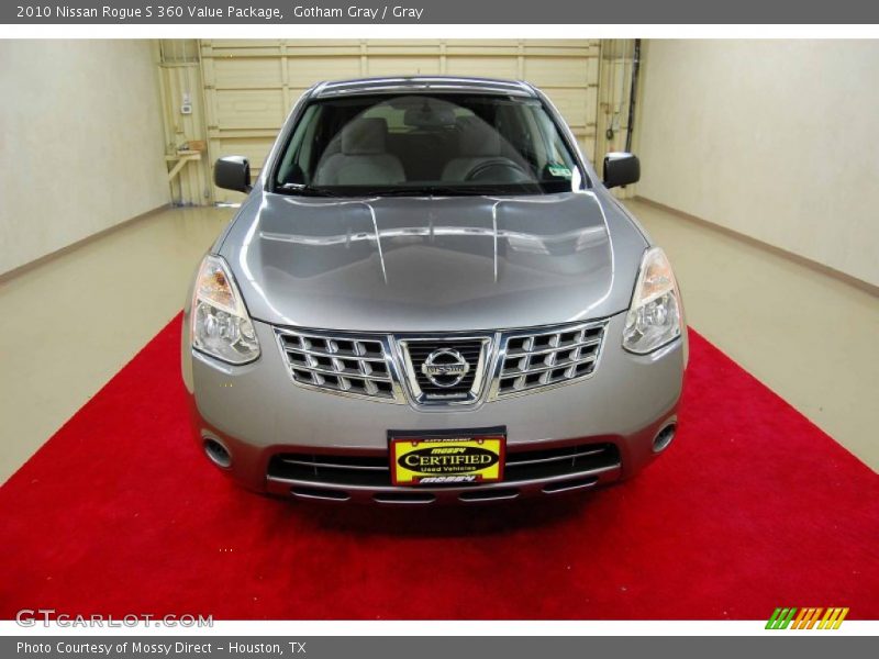 Gotham Gray / Gray 2010 Nissan Rogue S 360 Value Package