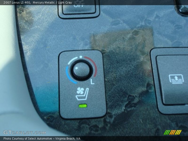 Mercury Metallic / Light Gray 2007 Lexus LS 460