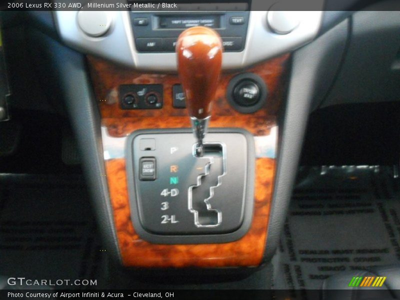 Millenium Silver Metallic / Black 2006 Lexus RX 330 AWD