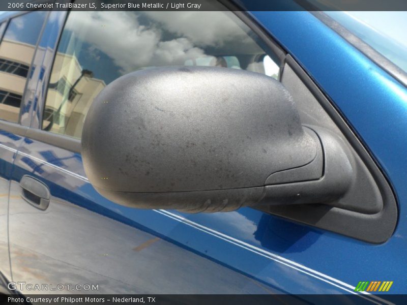 Superior Blue Metallic / Light Gray 2006 Chevrolet TrailBlazer LS