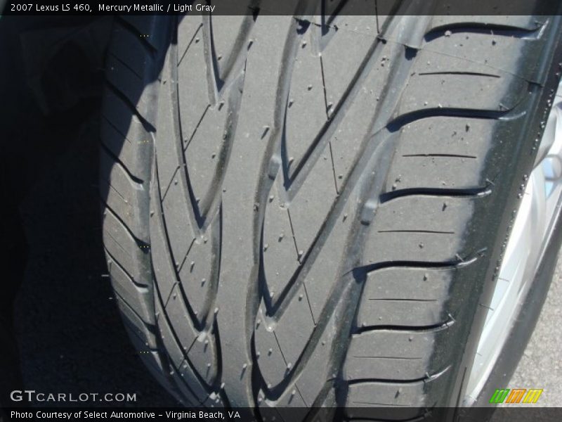 Mercury Metallic / Light Gray 2007 Lexus LS 460