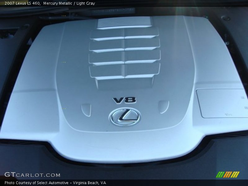 Mercury Metallic / Light Gray 2007 Lexus LS 460