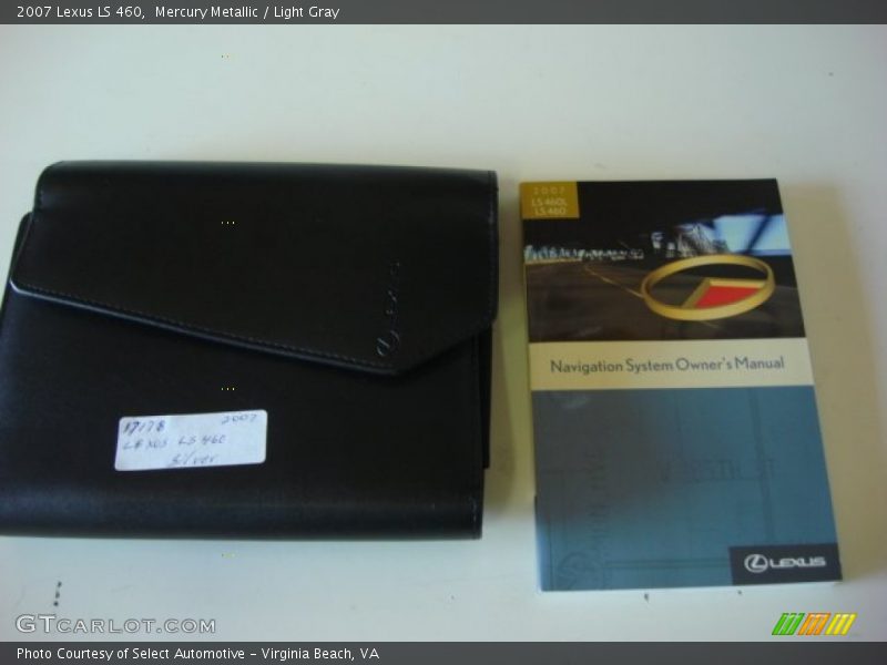 Mercury Metallic / Light Gray 2007 Lexus LS 460