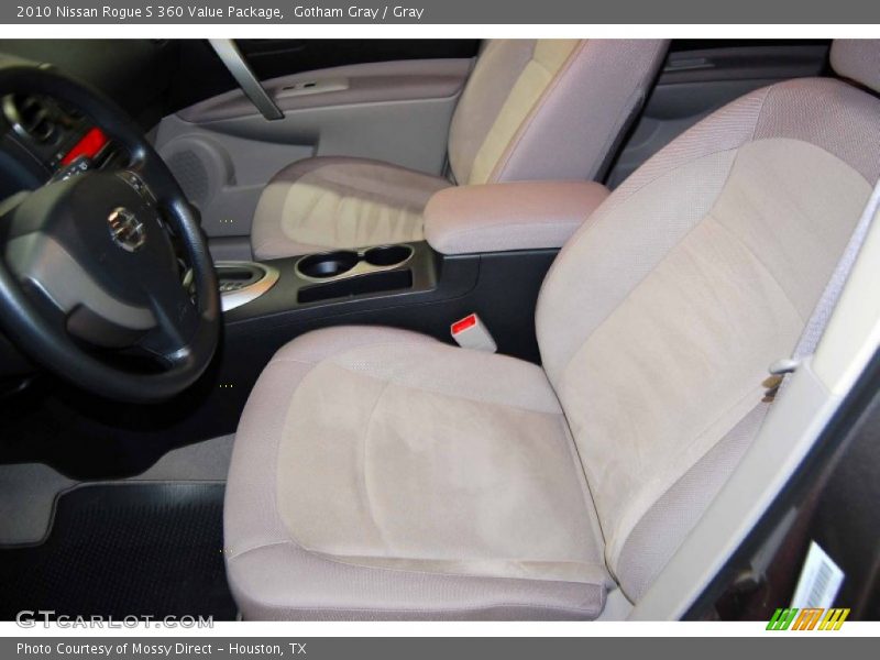 Gotham Gray / Gray 2010 Nissan Rogue S 360 Value Package
