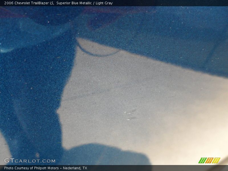 Superior Blue Metallic / Light Gray 2006 Chevrolet TrailBlazer LS