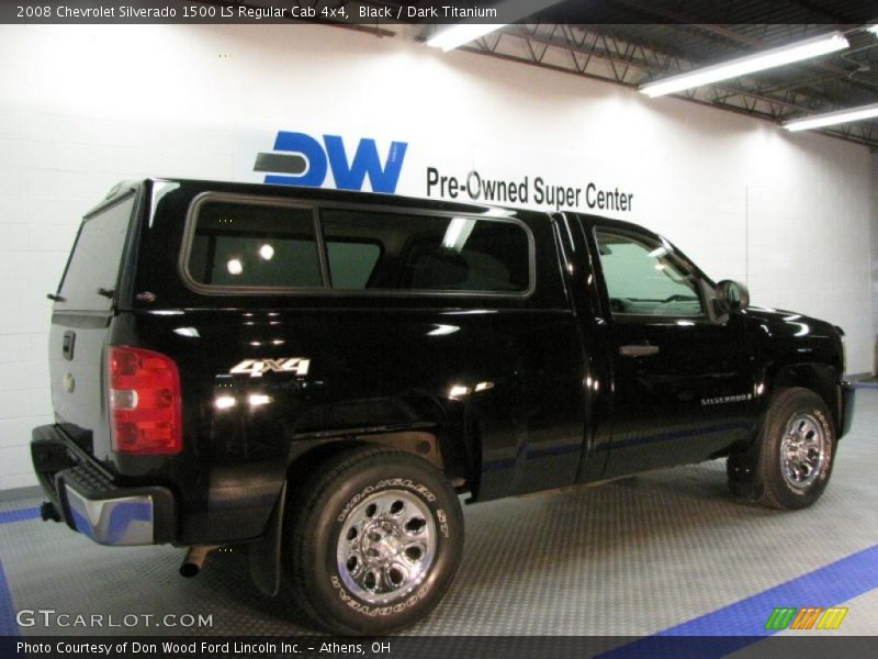 Black / Dark Titanium 2008 Chevrolet Silverado 1500 LS Regular Cab 4x4